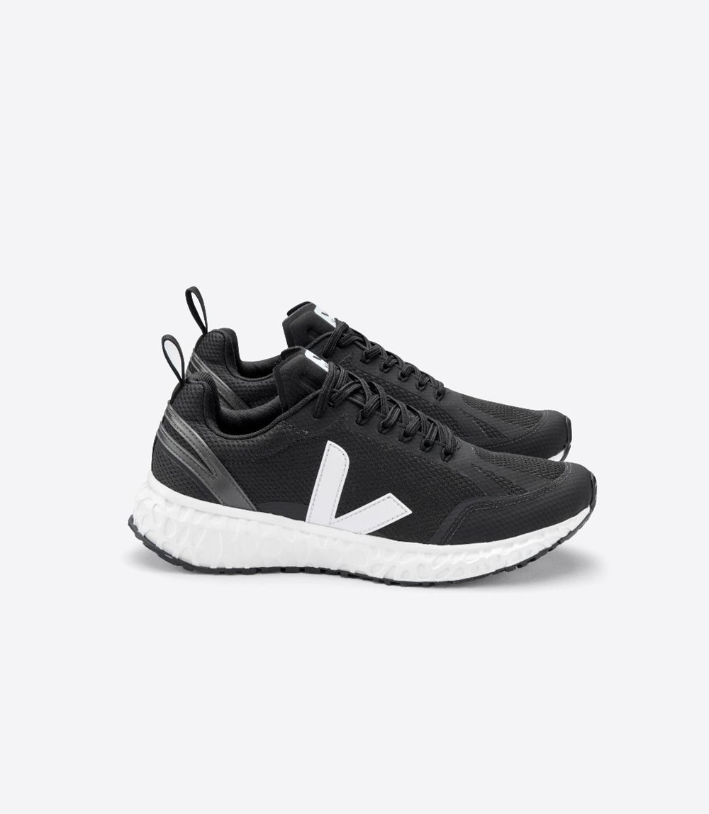 Veja Sneakers Womens - Condor Mesh - Black/White - 1940GWMCB